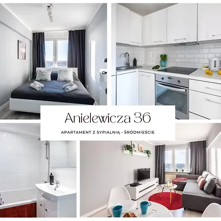 Anielewicza 36 - Good - Dwupokojowy Apartament, Blisko Centrum Lägenhet